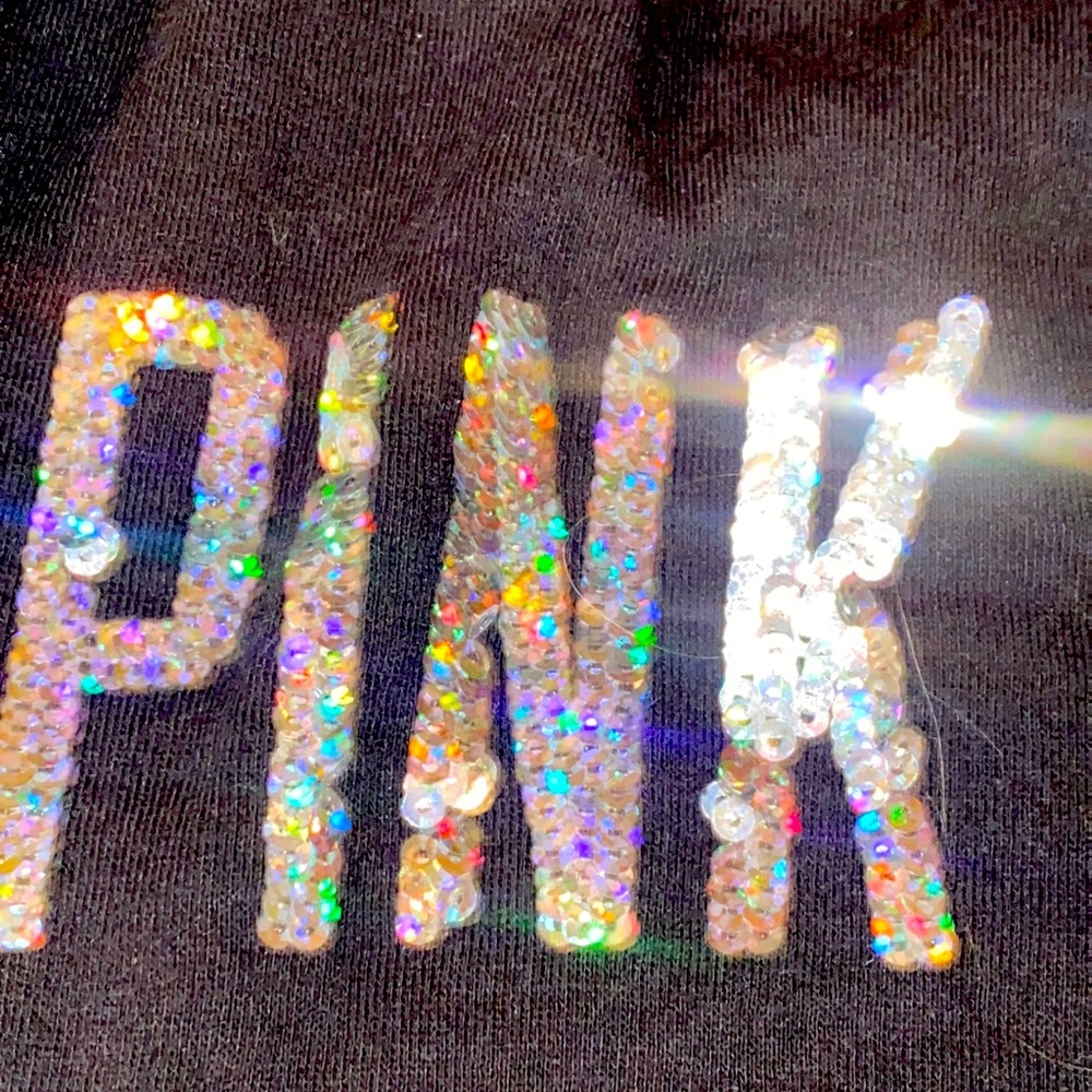 PINK VS Bling size L black (not faded)